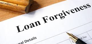image of a document titled "Loan Forgiveness"